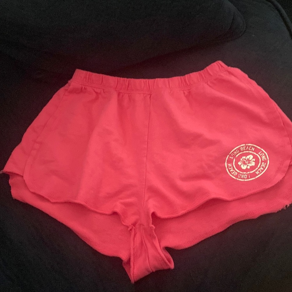 Xs Pink high waisted shorts
